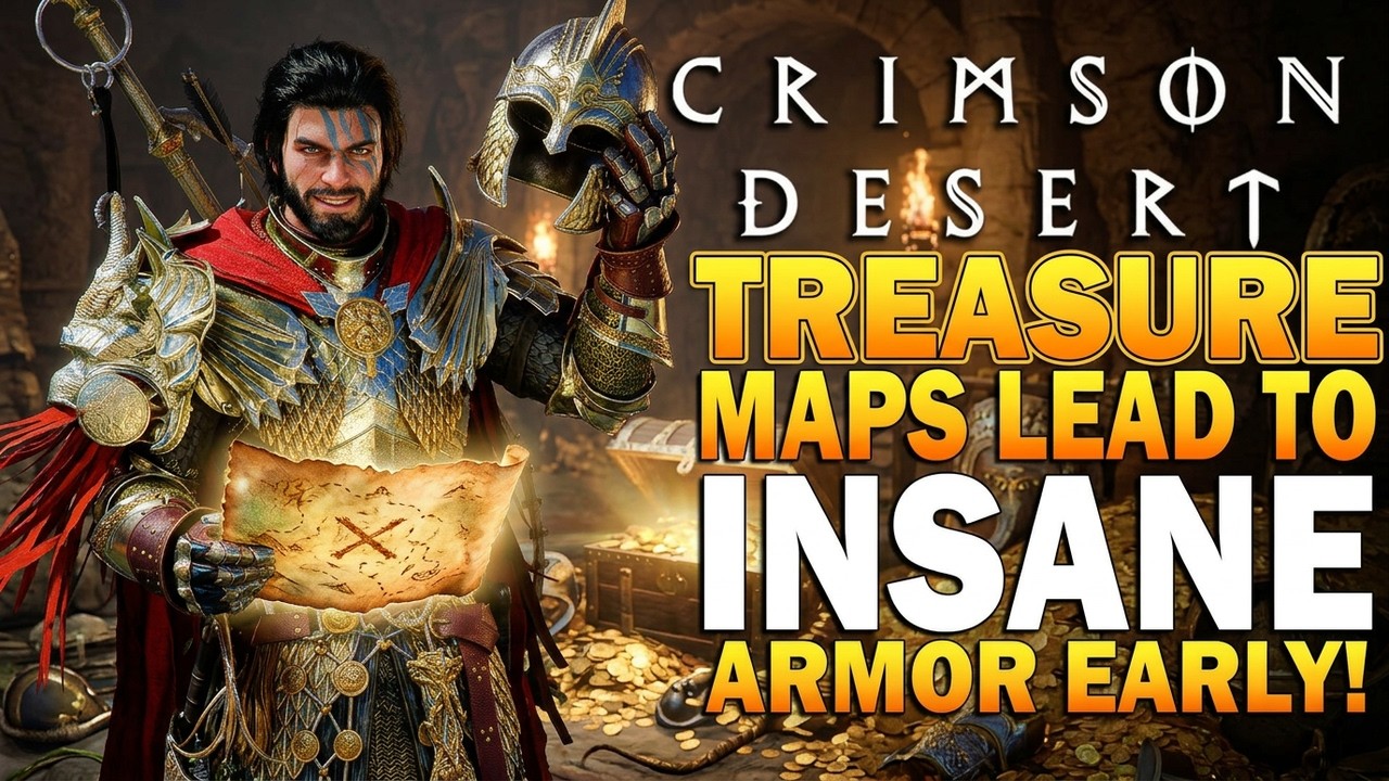 Crimson Desert: Treasure maps and the insane gear they unlock