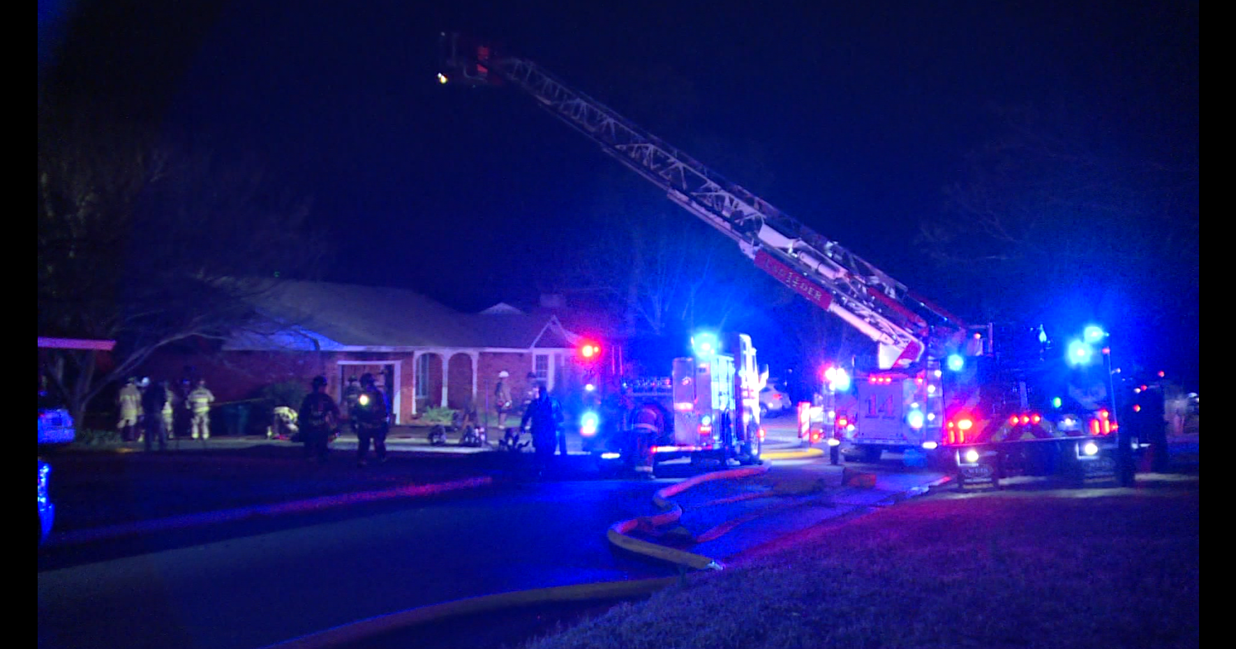 Oklahoma City firefighters put out overnight house fire