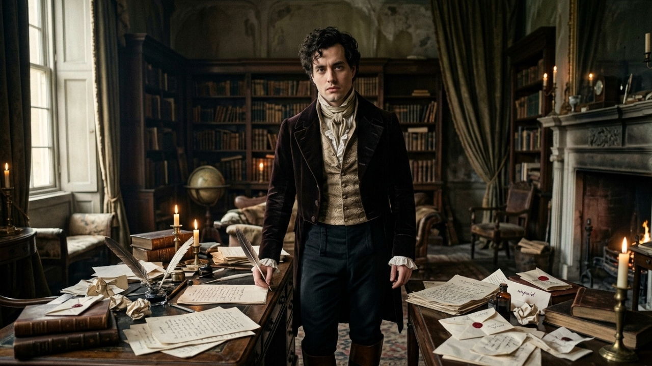 Lord Byron became a literary icon while leaving scandal and ruin in his