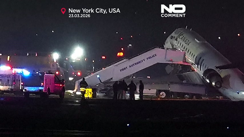 Two pilots killed after Air Canada plane collides with vehicle at New ...