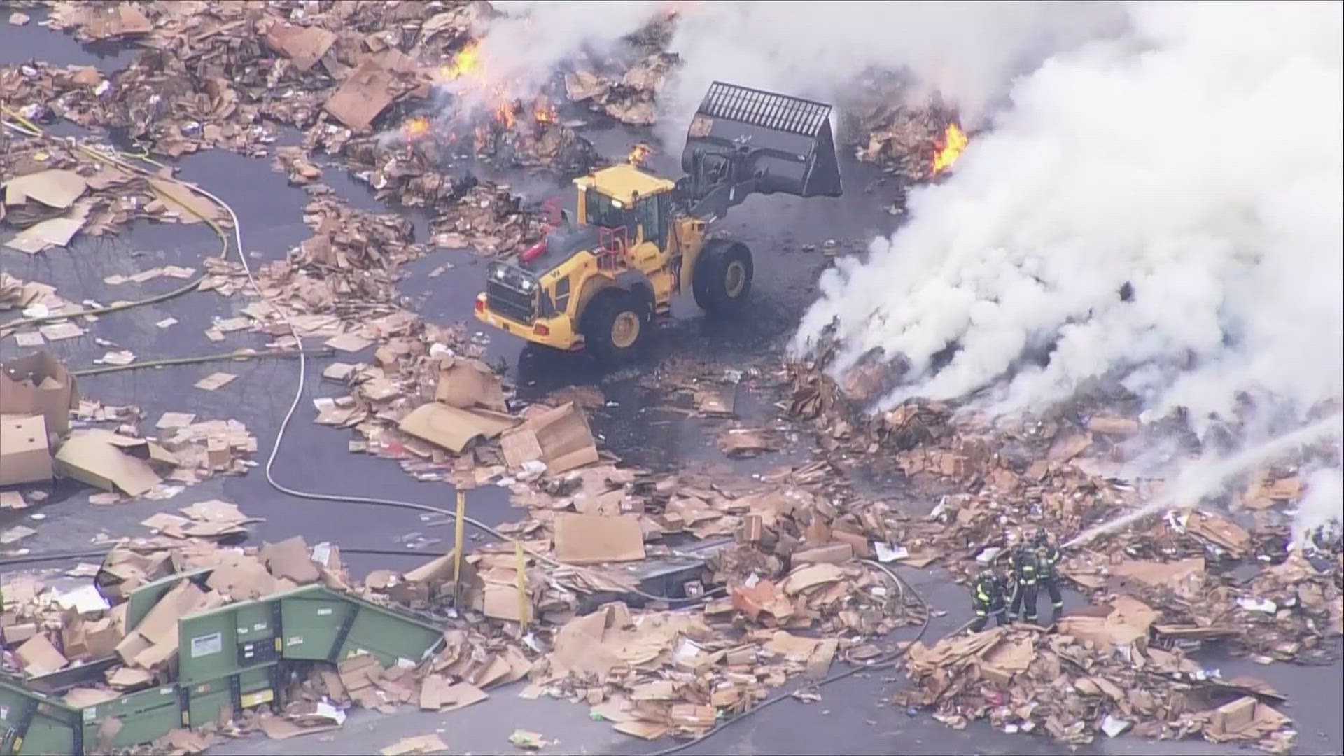 Latest headlines | Crews respond to fire at Denver recycling facility