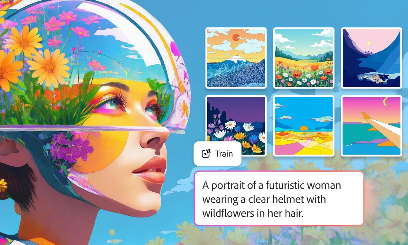 Adobe will let you create custom Firefly AI model on your own work and ...