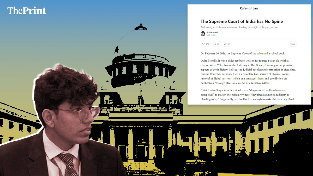 Law student says university wants him to delete post on SC NCERT row ...