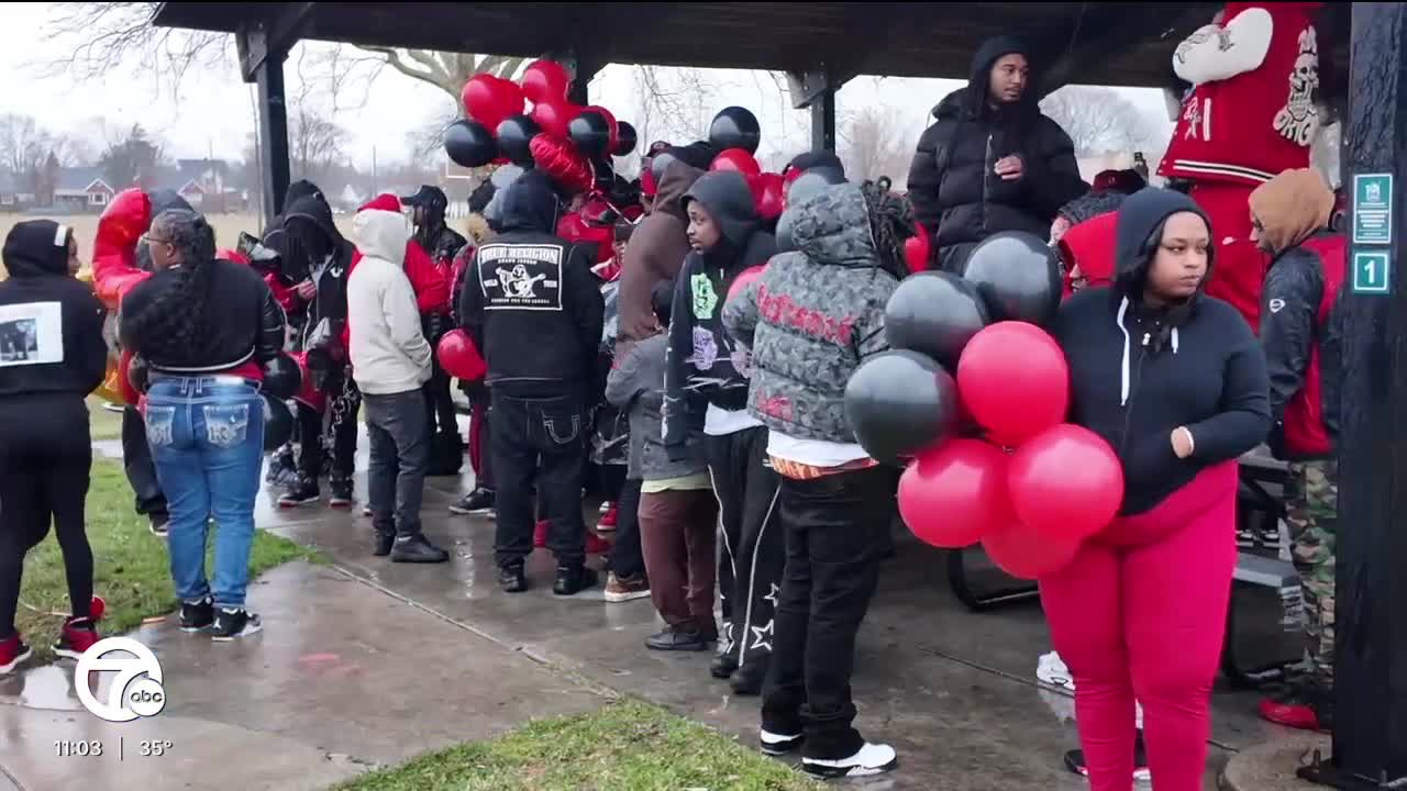 Family and friends hold vigil for 23-year-old rapper killed in Clinton ...