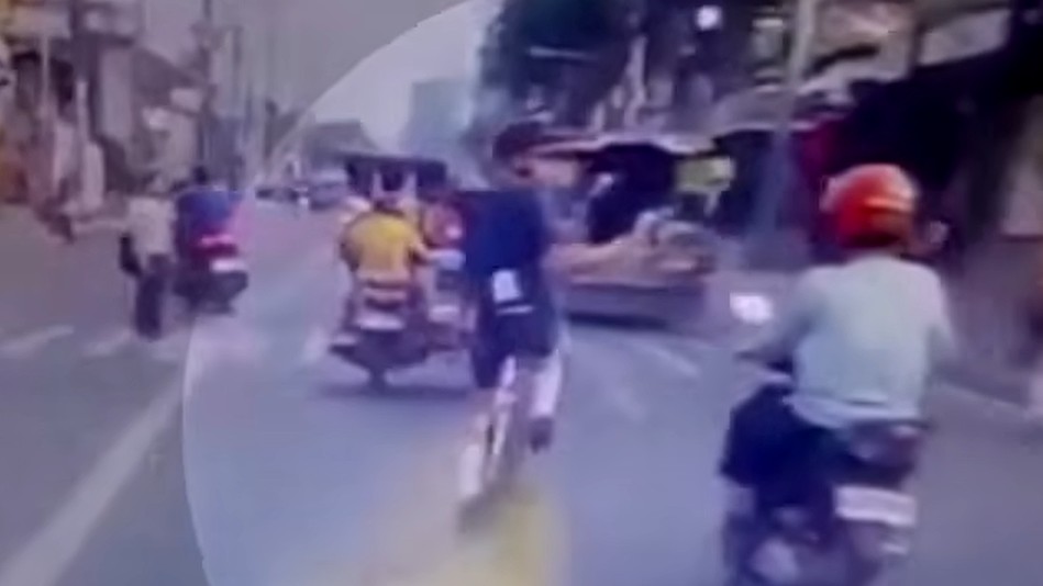Cyclist hurt in road rage incident vs rider in Cainta, Rizal