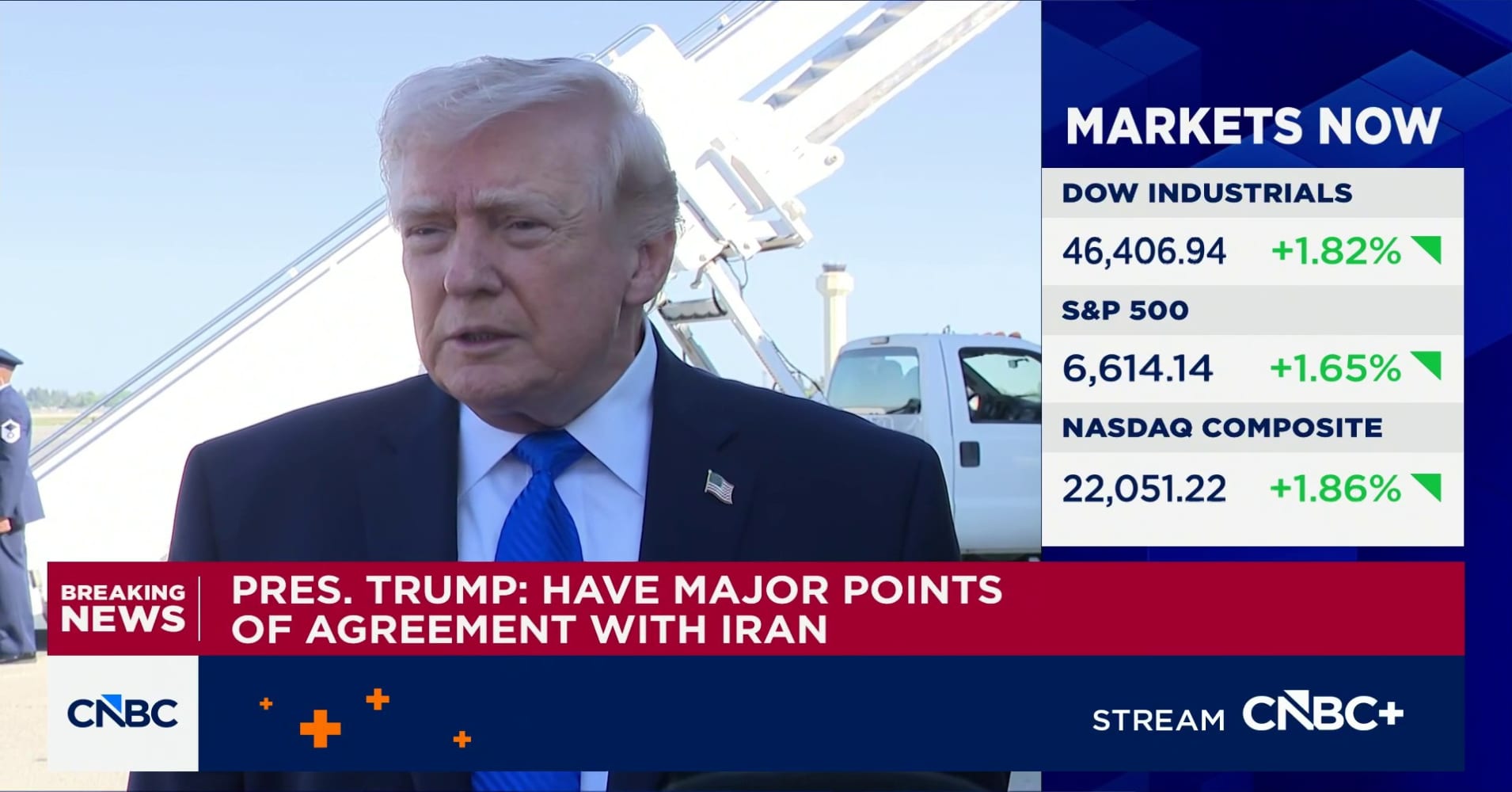 President Trump: Iran wants to make a deal<br><br>