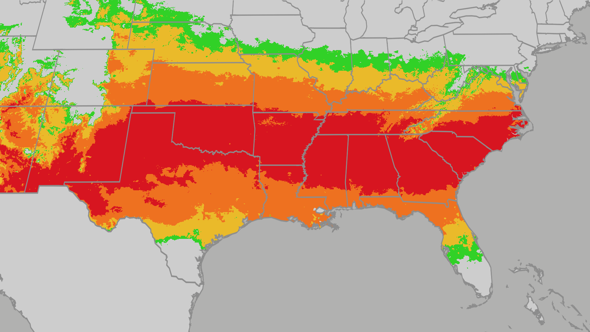Spring ushers in extreme pollen across Deep South, Southeast