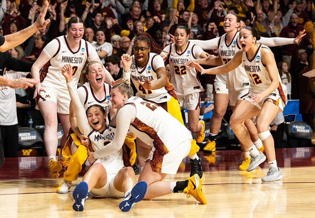 March Madness bedlam leaves TV cameras shaking after dramatic finish<br>