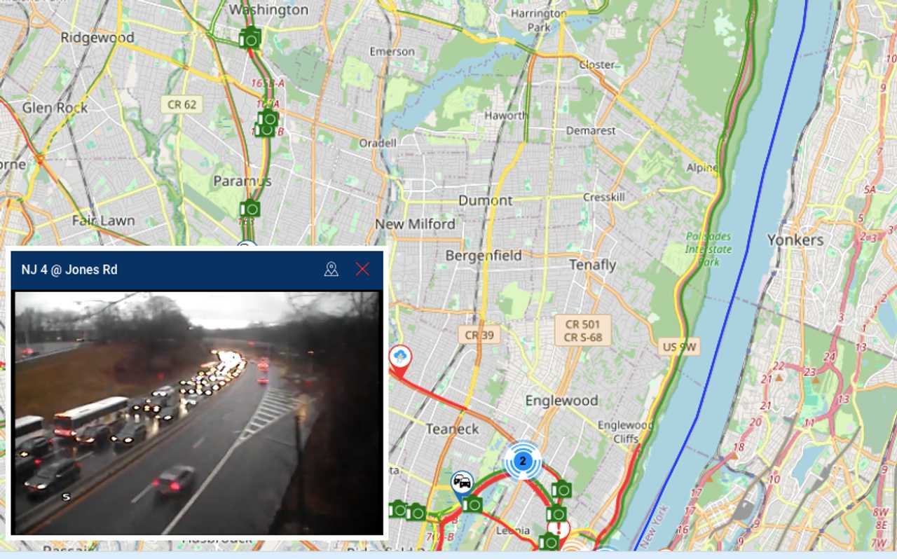 Route 4 downed tree, Route 17 flooding: Traffic piles up on major highways