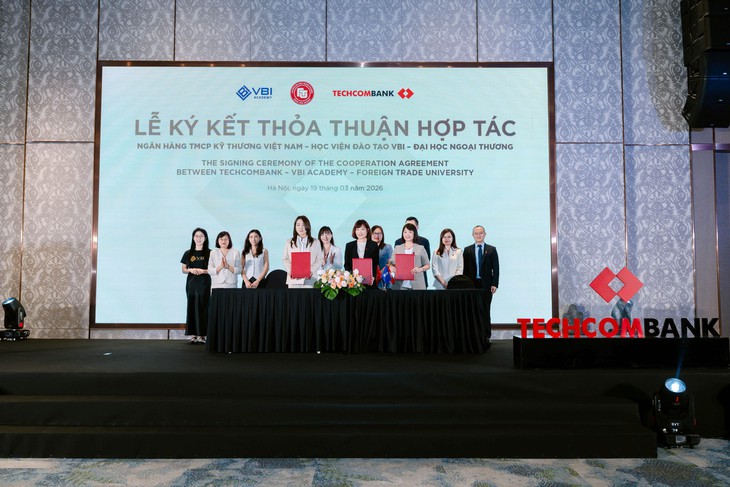 Techcombank mở 'đấu trường AI kinh doanh' cho thế hệ kế cận