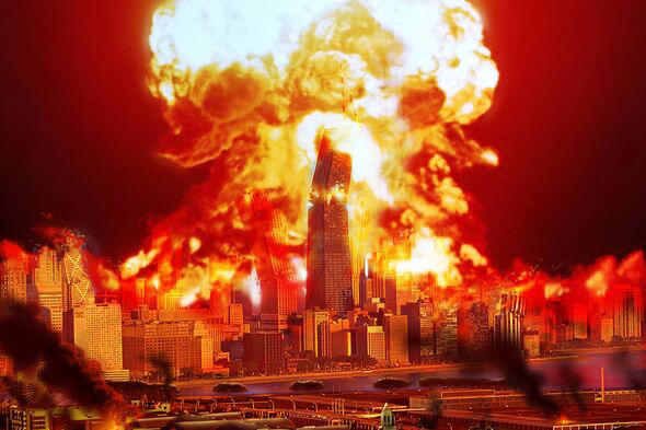 I watched as US atomic bomb dropped straight into my garden