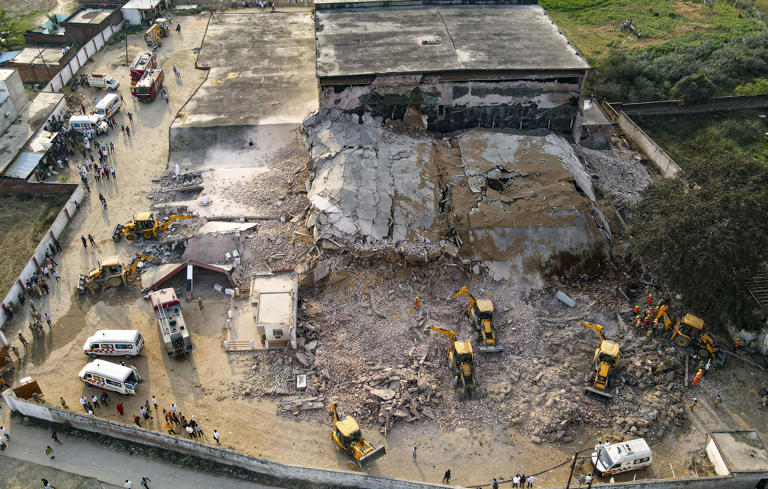 Cold storage collapse in Prayagraj leaves 4 dead, 14 injured; triggers ...
