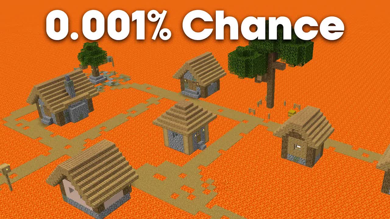 More Minecraft structures so rare they feel fake