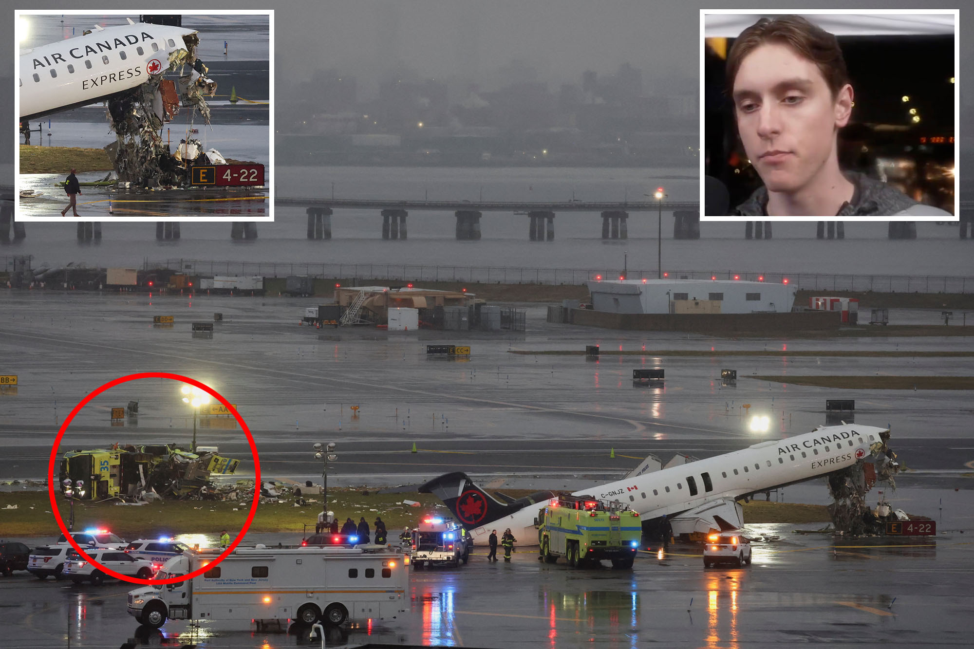 LaGuardia passengers describe 'chaos' before fatal crash, and recount ...