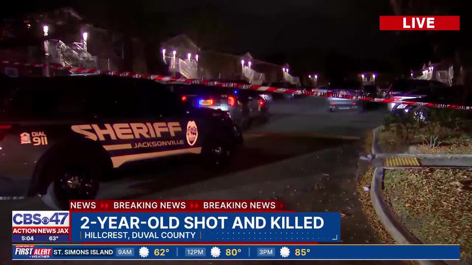 Child dead in shooting during domestic dispute in Northwest Jacksonville