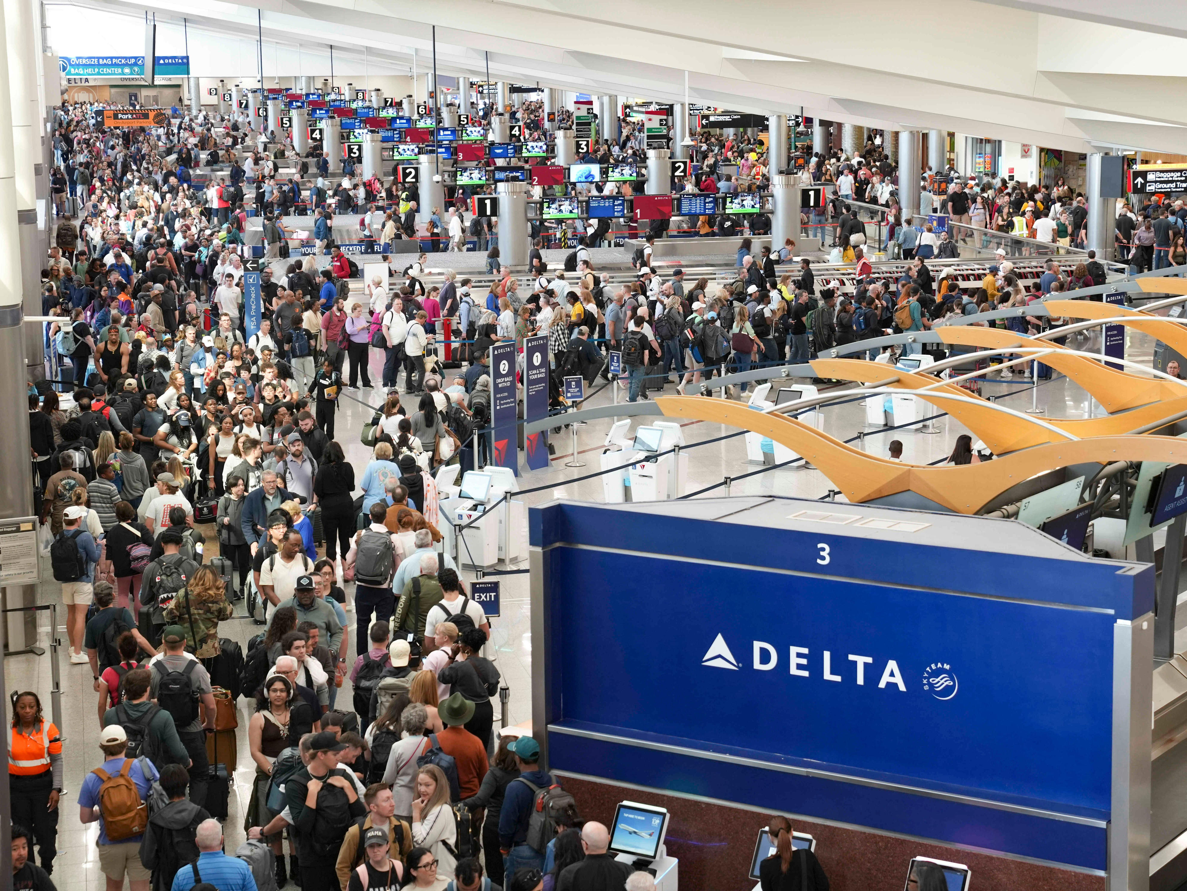 TSA chaos continues as major airports including Atlanta and Houston warn of 4-hour security lines<br><br>