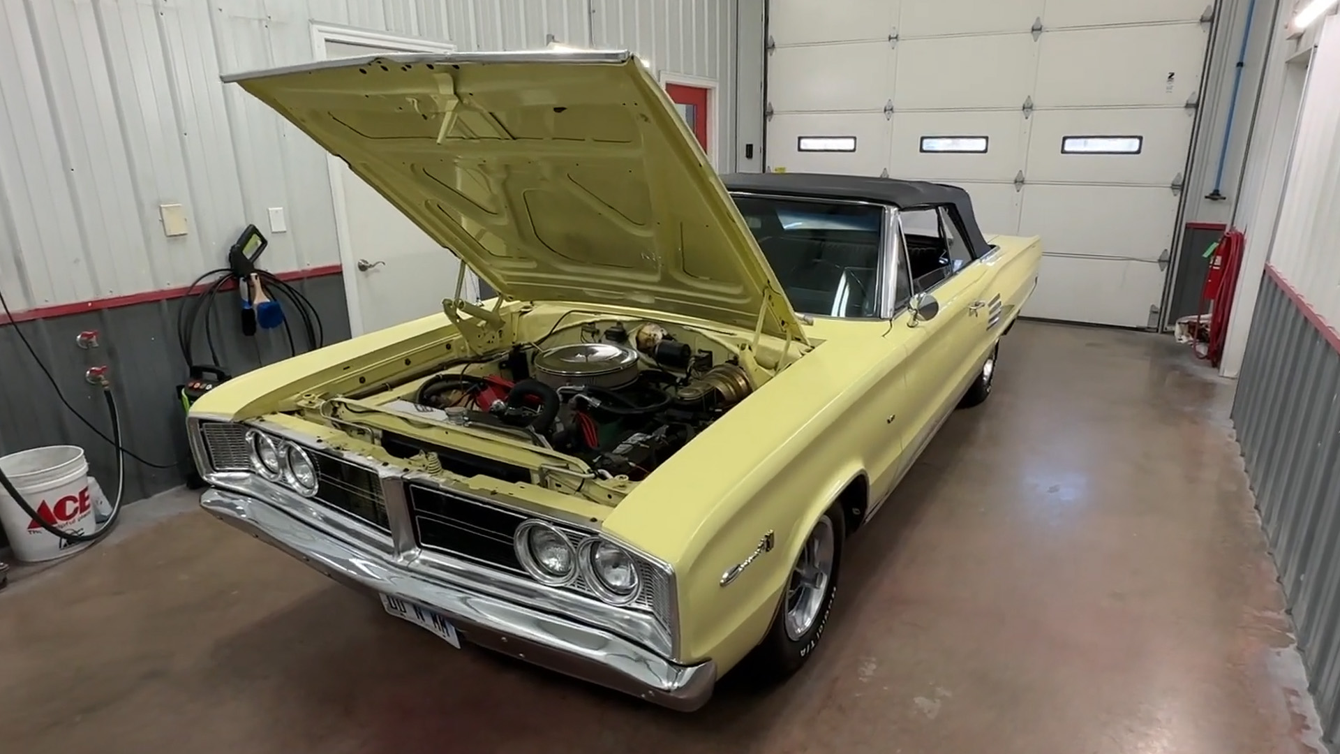 Classic convertible restored with rare collector features