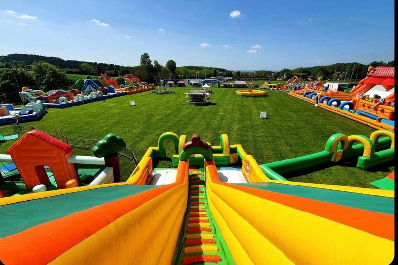 A giant inflatable park is coming to Dudley over the Easter holidays