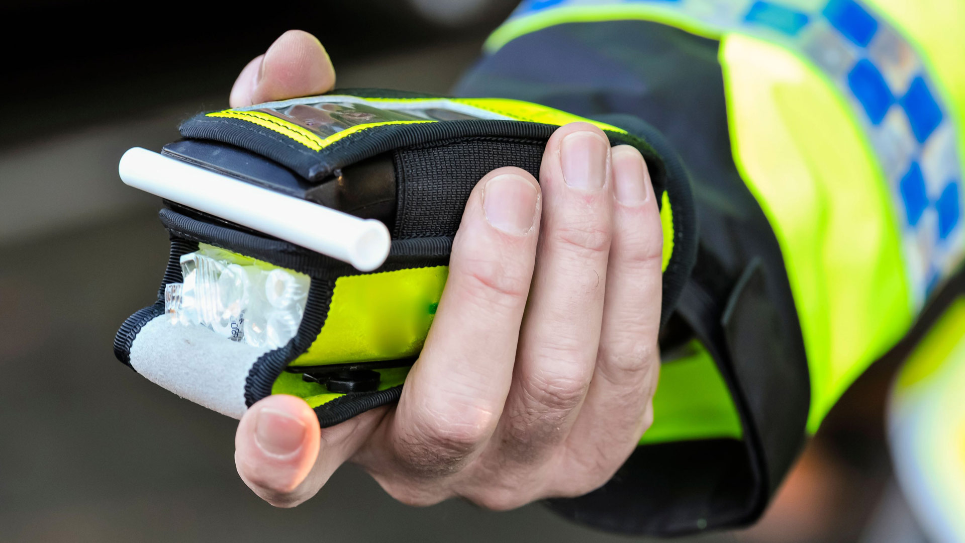 Police forces are conducting fewer roadside breath tests
