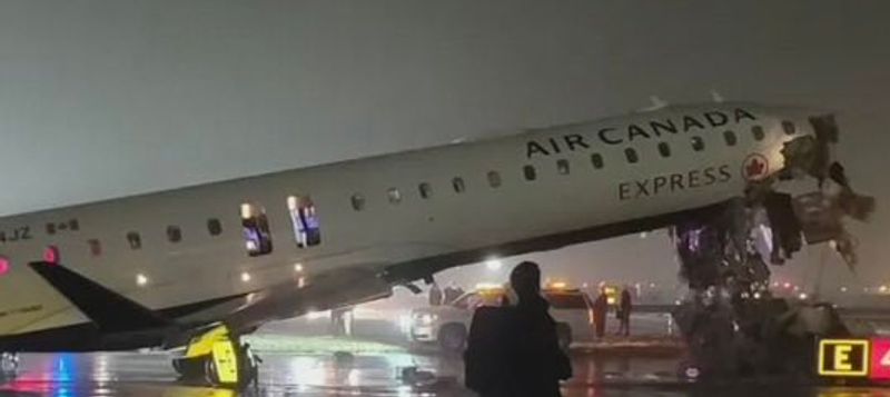 Pilot, co-pilot killed after passenger jet hits ground fire truck at ...