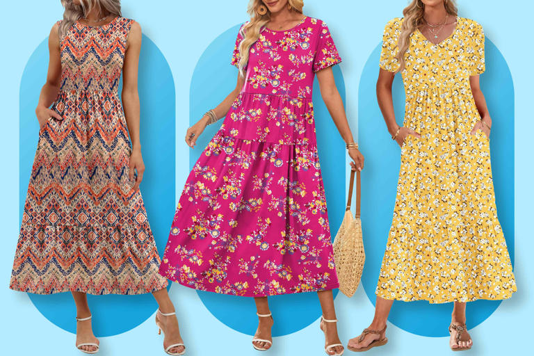 brunch dress amazon Amazon.com: Verdusa Women's Chiffon Halter Drop Waist Wedding Guest Dresses  Ruffle Summer Loose Fit Mini Dress Brunch Outfits Apricot X-Small :  Clothing, Shoes & Jewelry