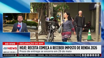 Imposto de Renda 2026: Prazo começa nesta segunda (23)