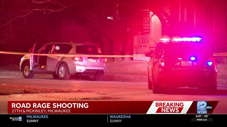 Milwaukee police investigate road rage shooting