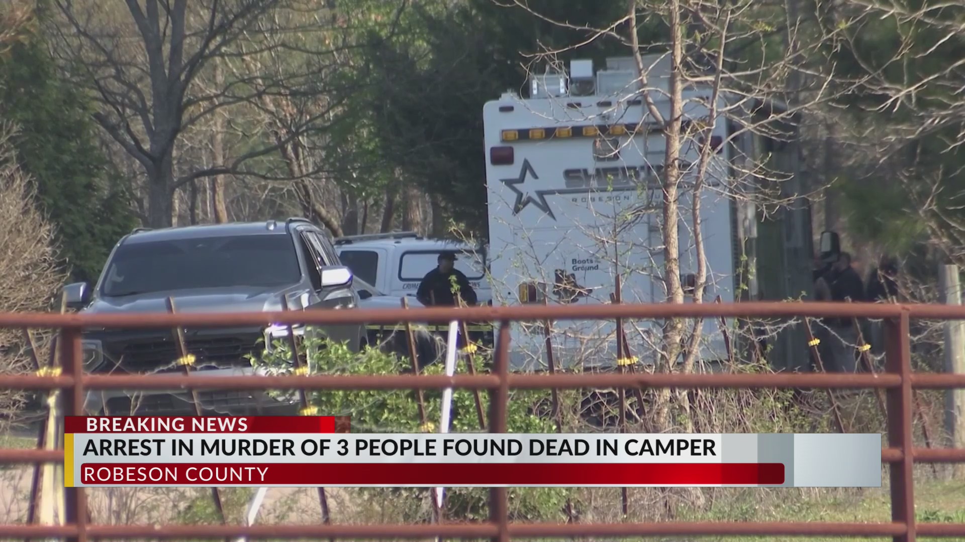 Man charged after 3 people found dead inside camper near Pembroke