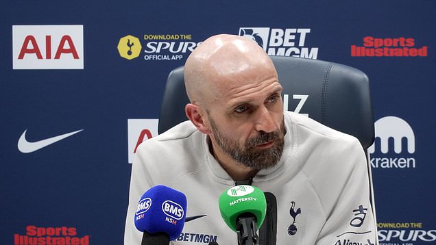 Spurs assistant coach confident team will avoid relegation despite loss