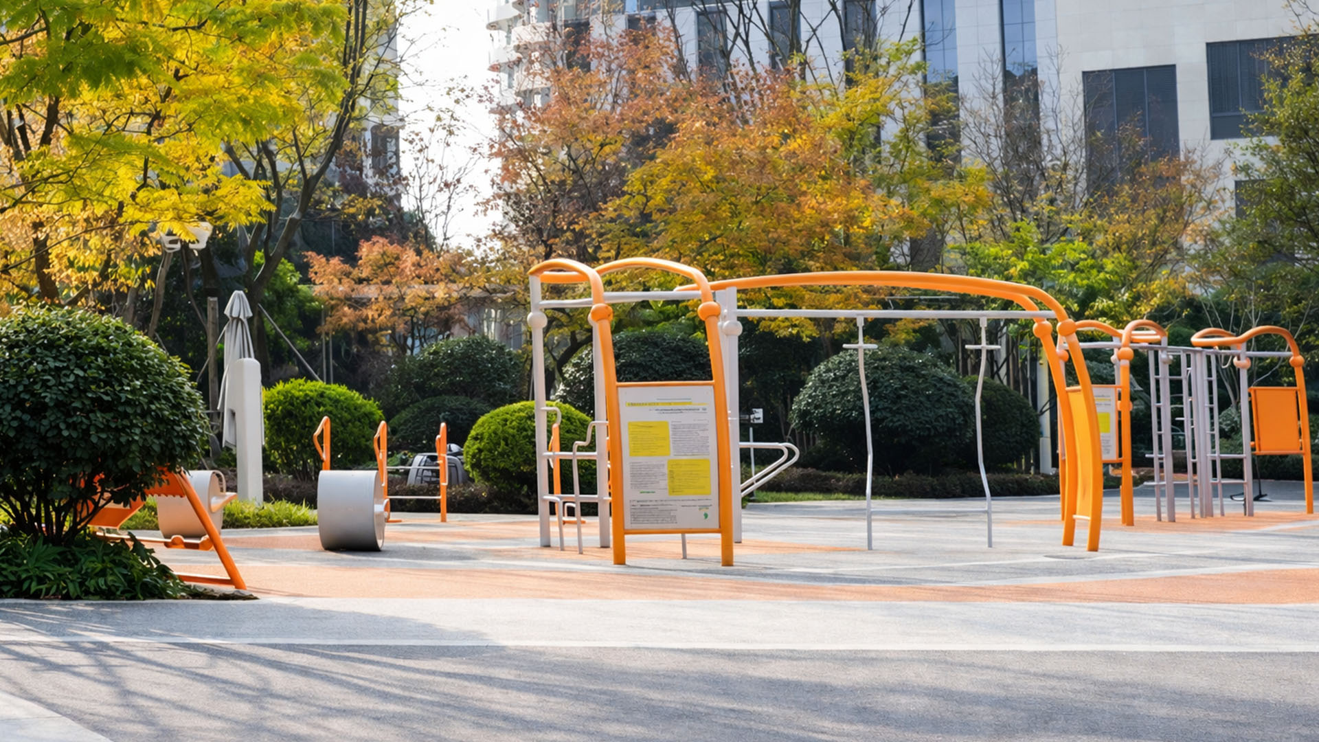 Public workout areas increase community activity and wellbeing, China