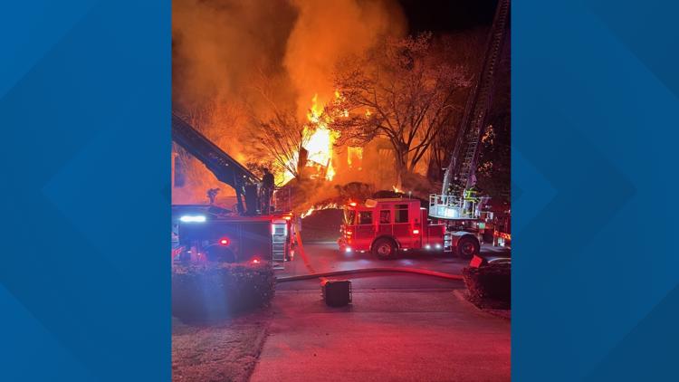 Crews called to house fire in Johns Creek