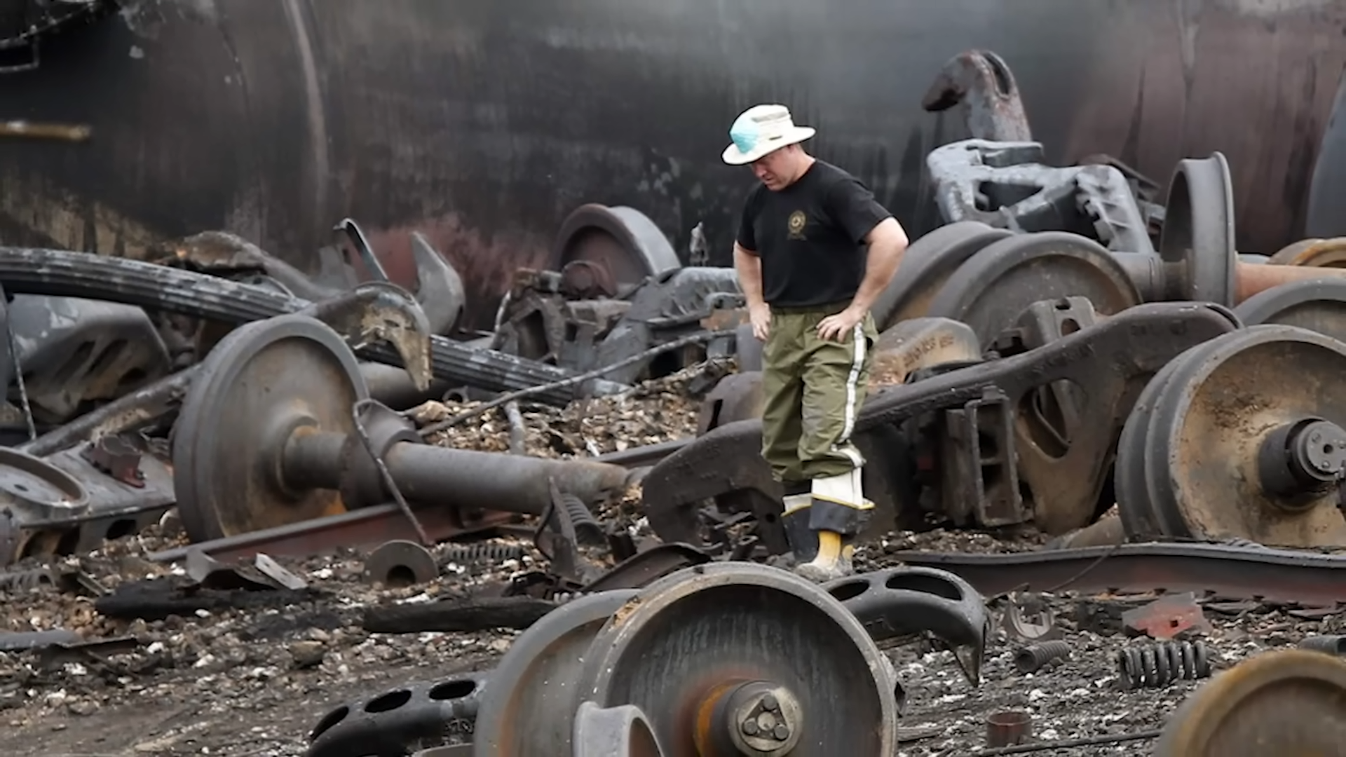 A runaway oil train hit a town at 60 mph - then it exploded