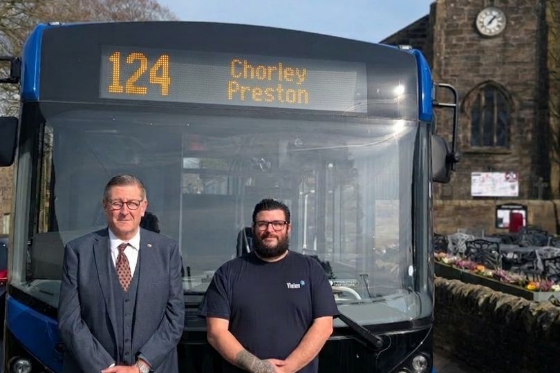 New direct bus service between Preston and Chorley launches this week