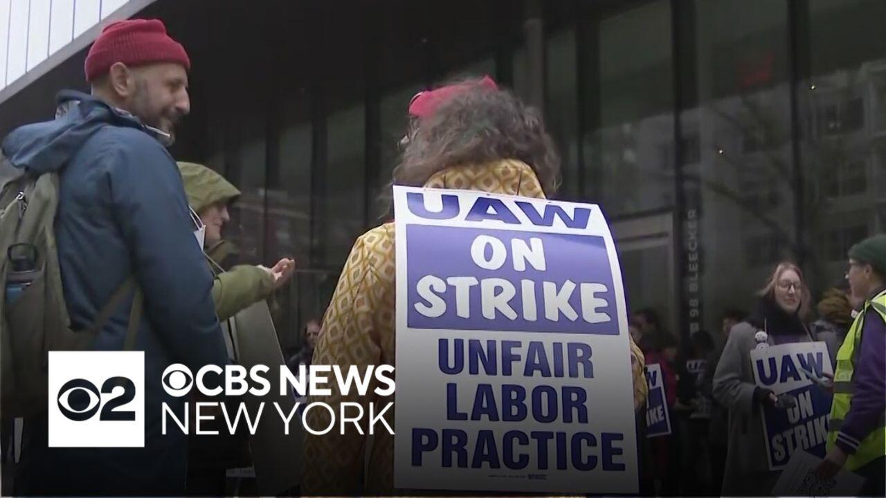 Hundreds of NYU faculty begin striking outside campus after deal not ...
