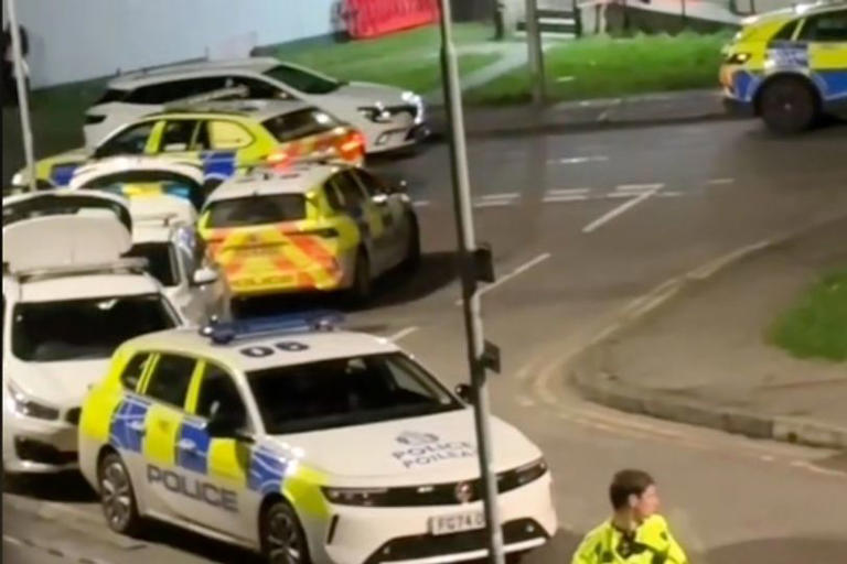 Edinburgh riot police lock down high-rise flats as locals told to 'stay ...