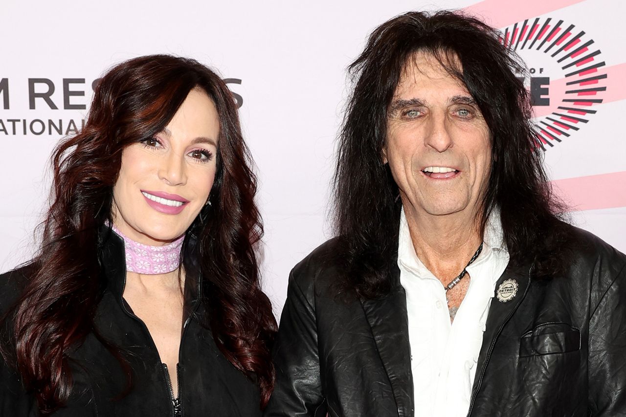 Alice Cooper and wife Sheryl renew their wedding vows to celebrate 50 ...