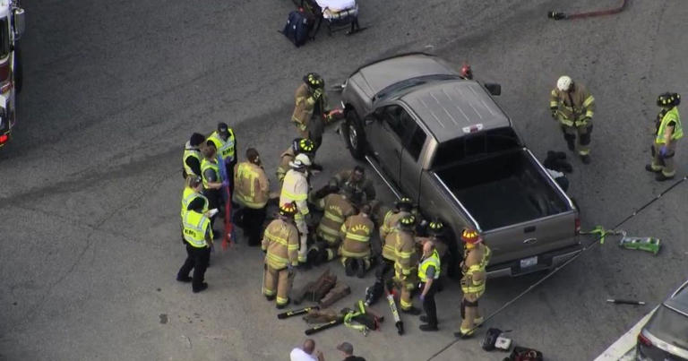 Jogger hit by pickup truck in Raleigh rescued from underneath vehicle ...