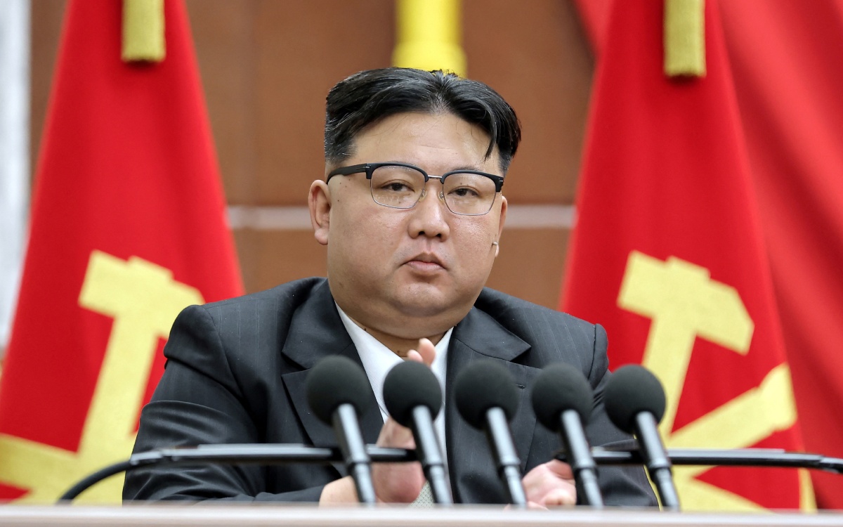 Kim Jong Un Es Reelegido Como Presidente De Asuntos Estatales rgano 