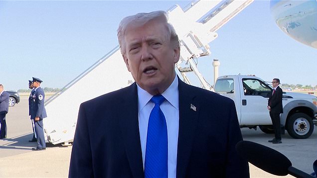 Trump says he would consider deploying National Guard to airports