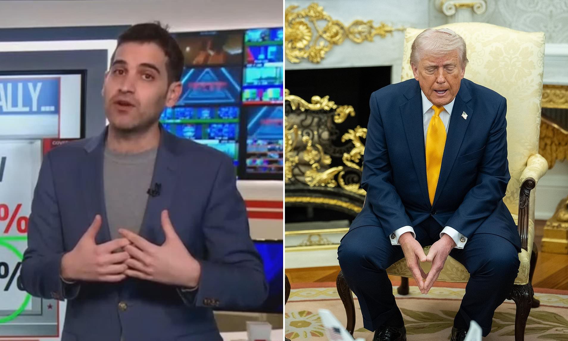 CNN data expert grimaces while sharing stats on Trump and the economy