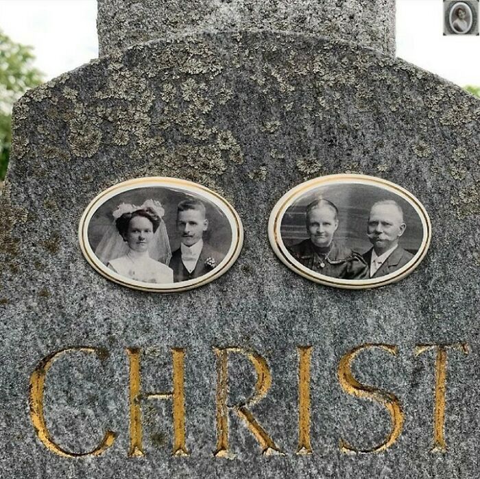 50 Portraits On Tombstones That Tell Stories Of Lives Once Lived