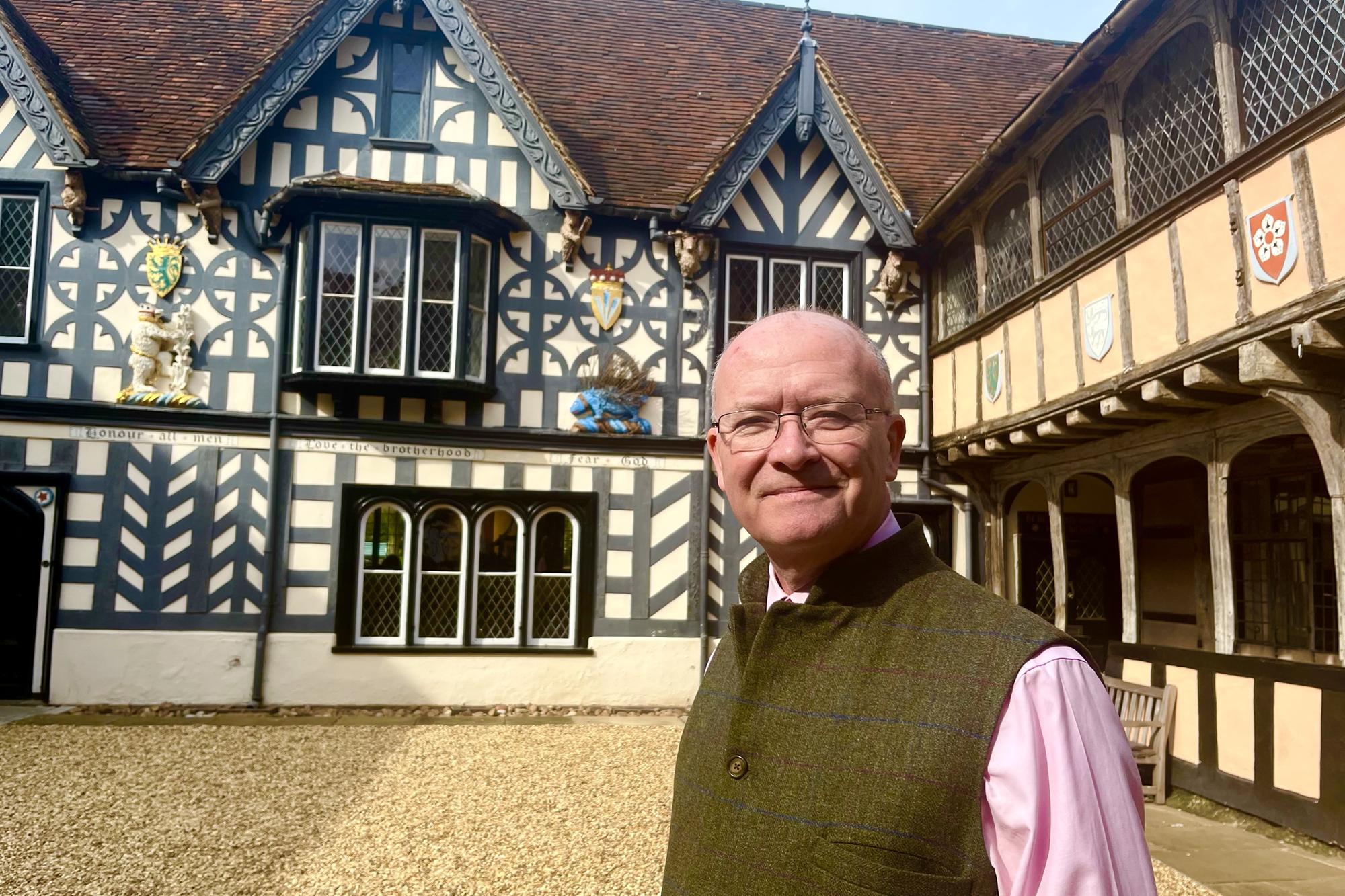 Meet the new master taking over the reins at Warwick’s Lord Leycester