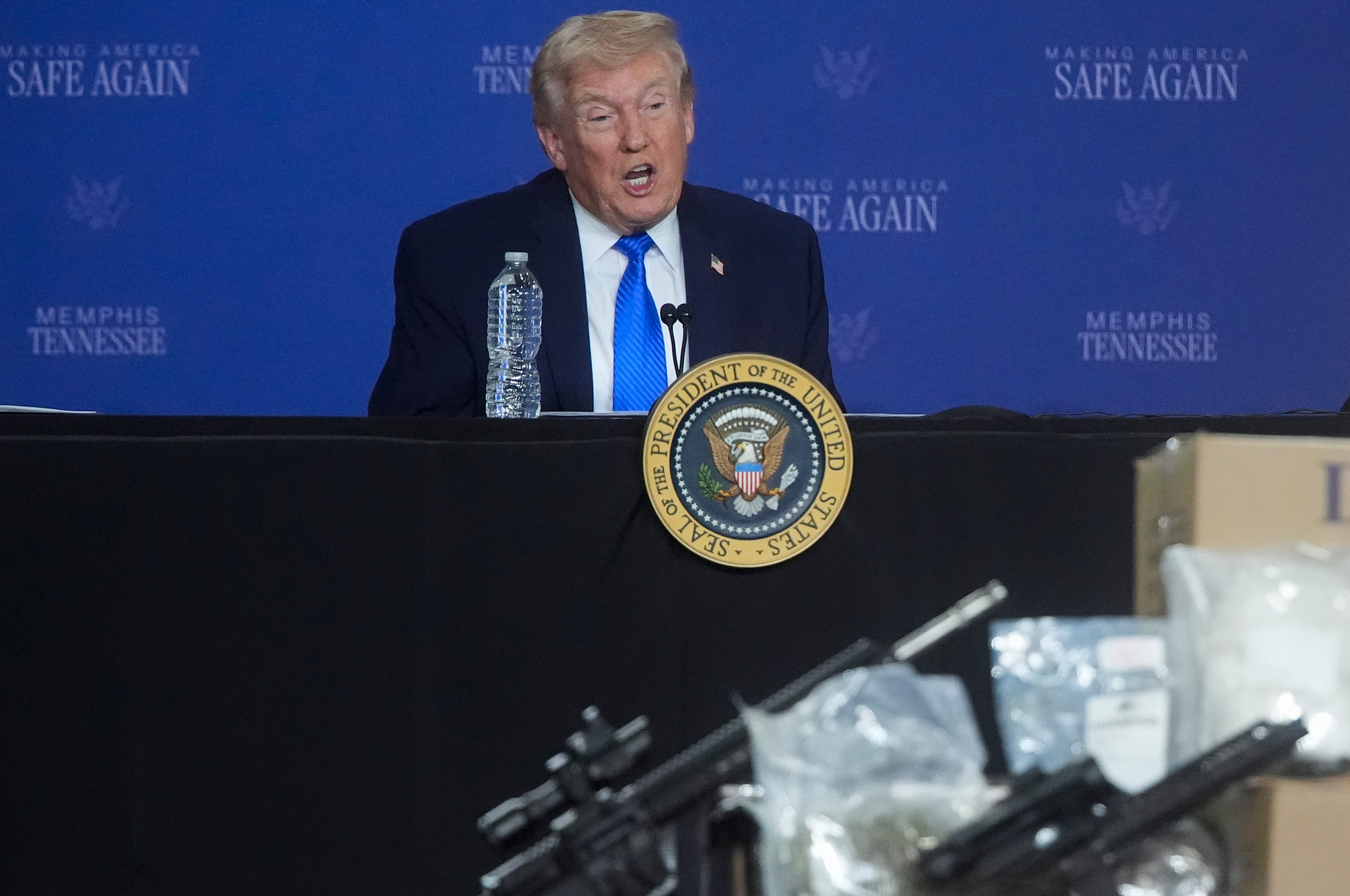 Trump, Lee tout Memphis Safe Task Force results in Bluff City