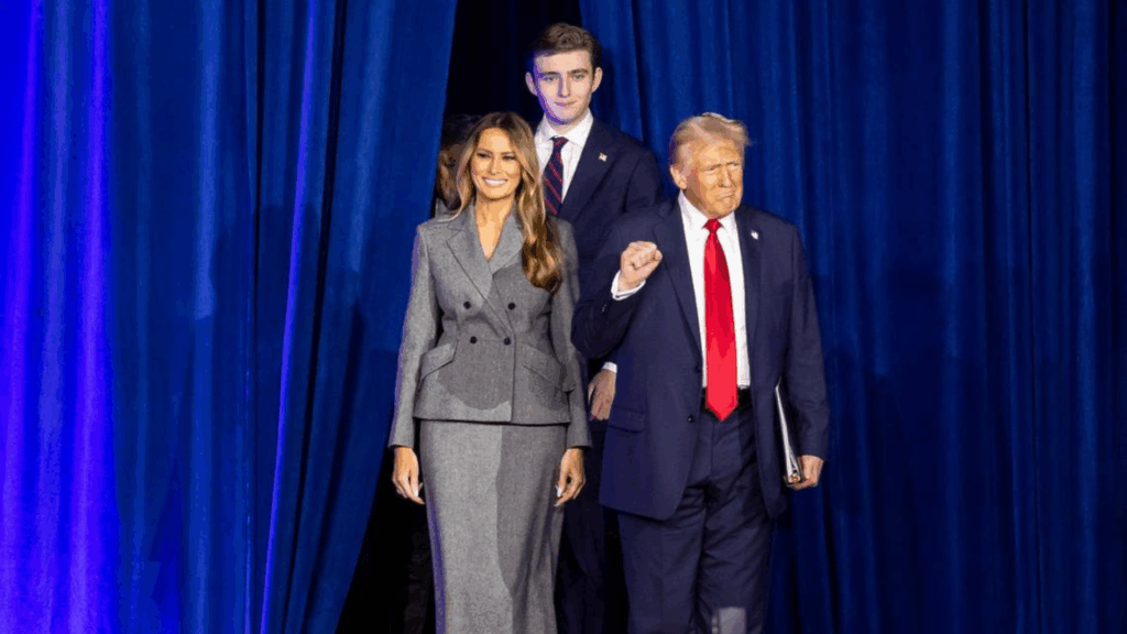 TV host calls Barron Trump ‘spoiled’ because he hasn’t joined the ...