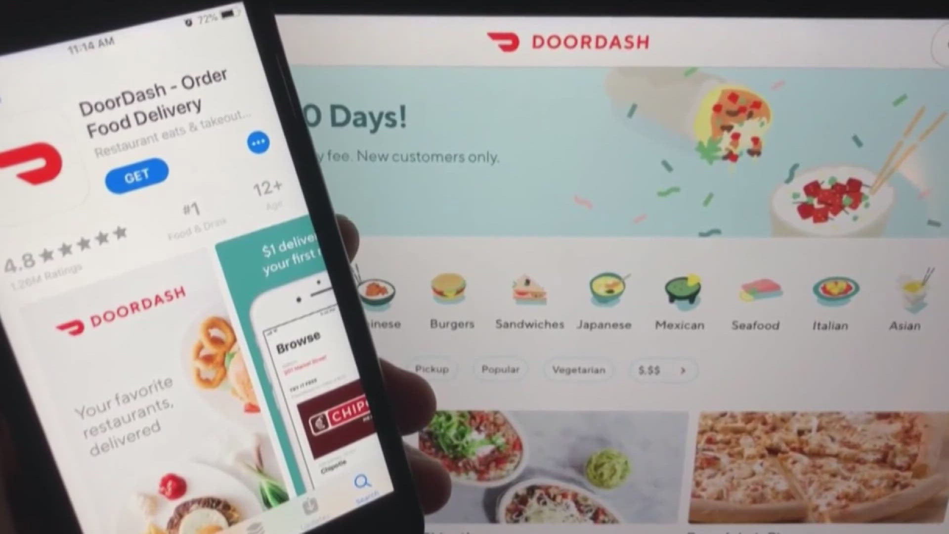 DoorDash offers added payments to US, Canadian drivers as gas prices soar