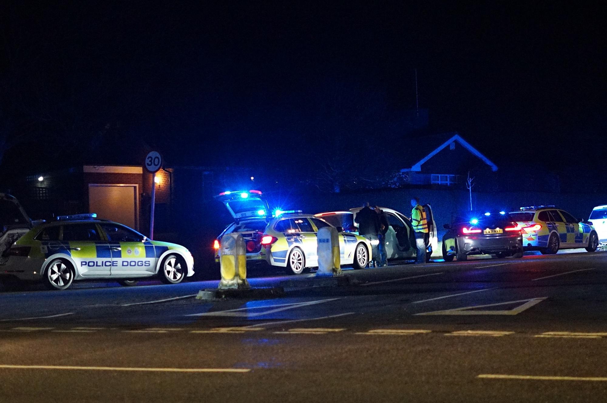 Three arrested following police pursuit in East Sussex