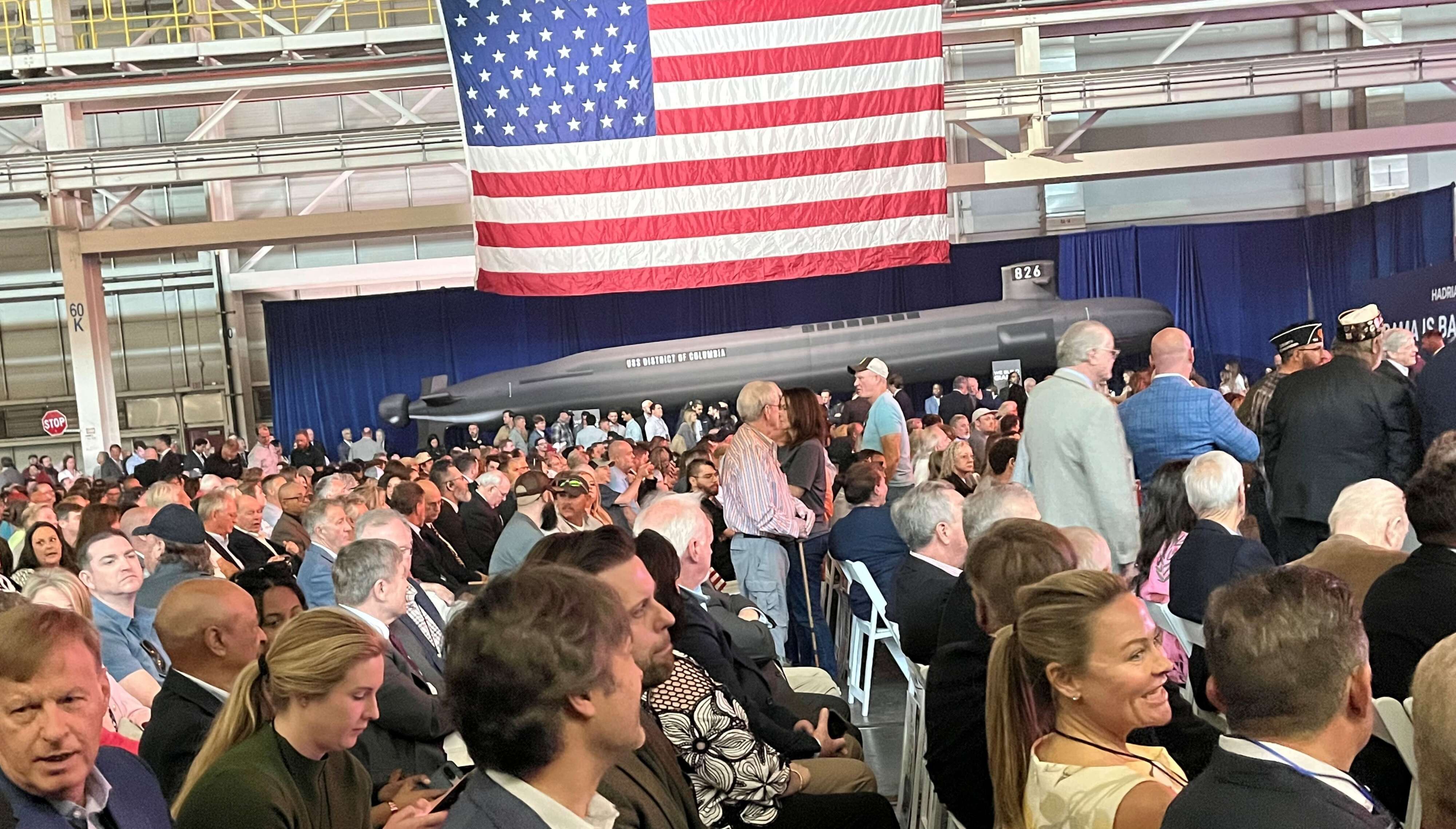 Thousands of Shoals residents attended the ribbon cutting of the $2.4 billion submarine plant in Cherokee on March 20, 2026.