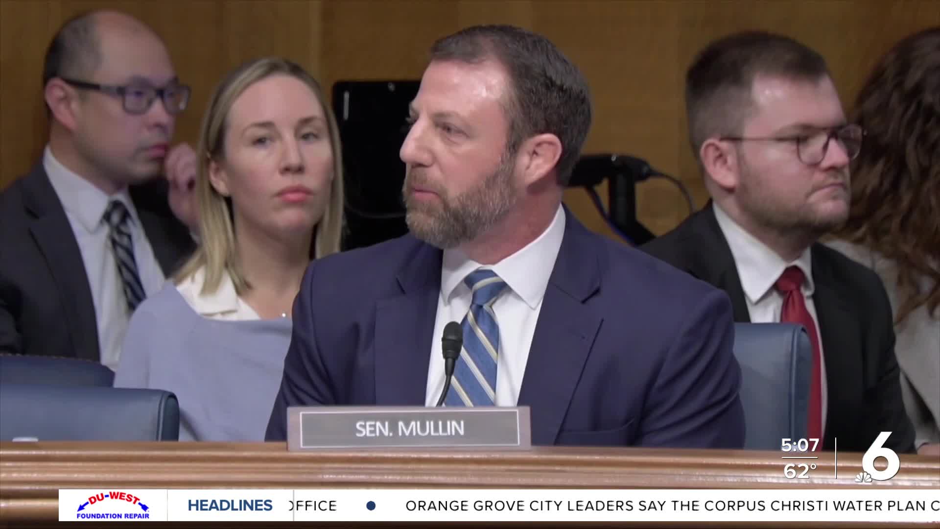 Senate advances Markwayne Mullin's nomination for DHS secretary in ...