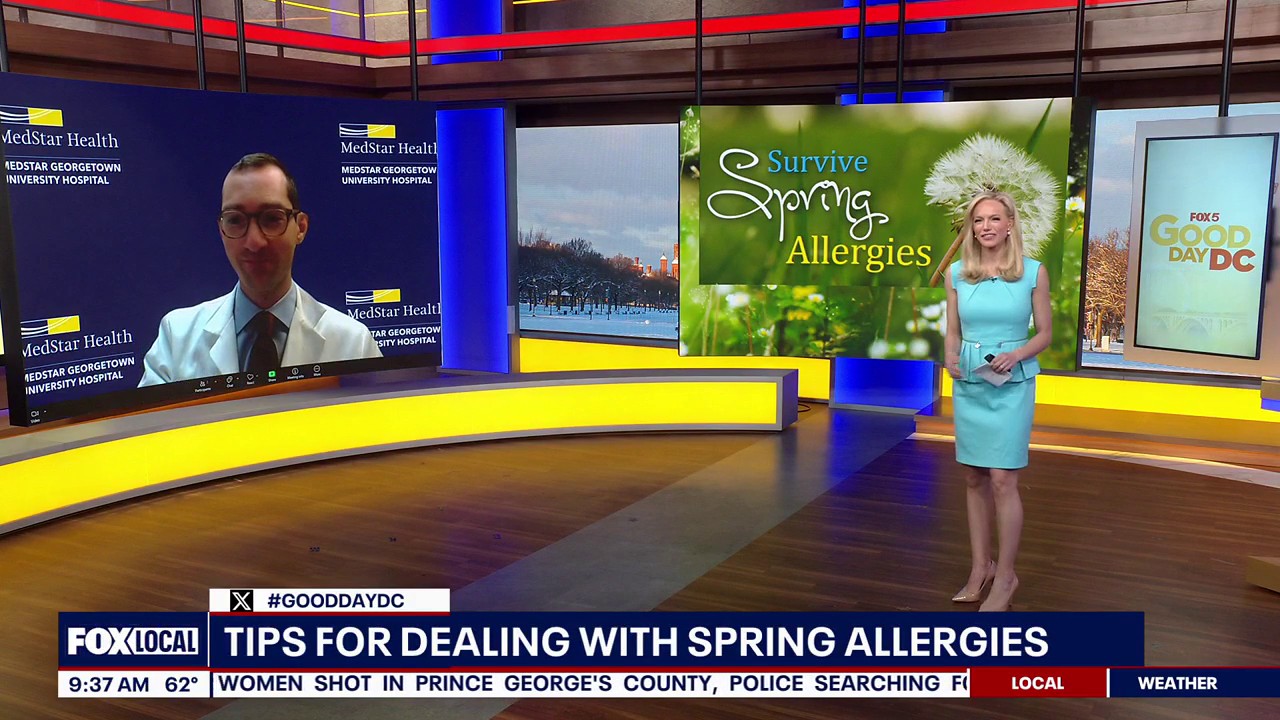 Tips for dealing with spring allergies
