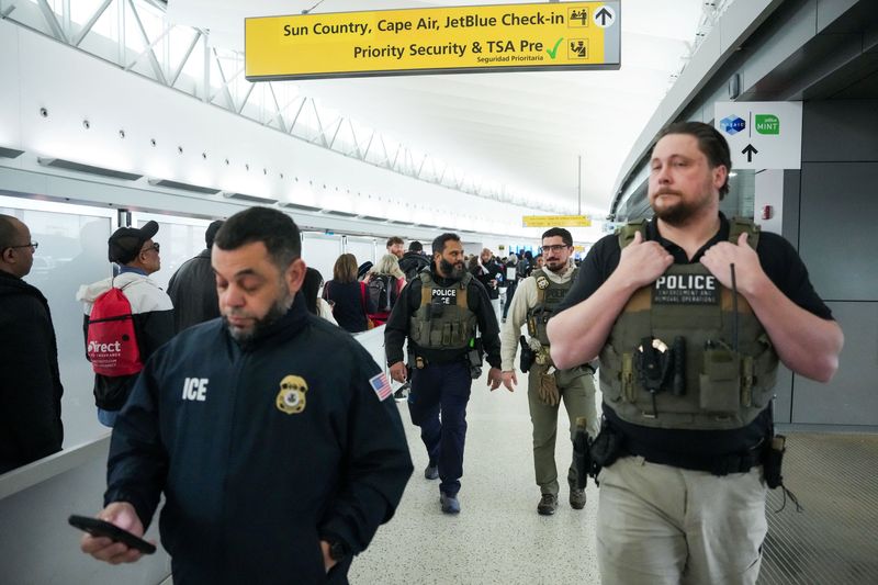 ICE agents begin deploying at some US airports